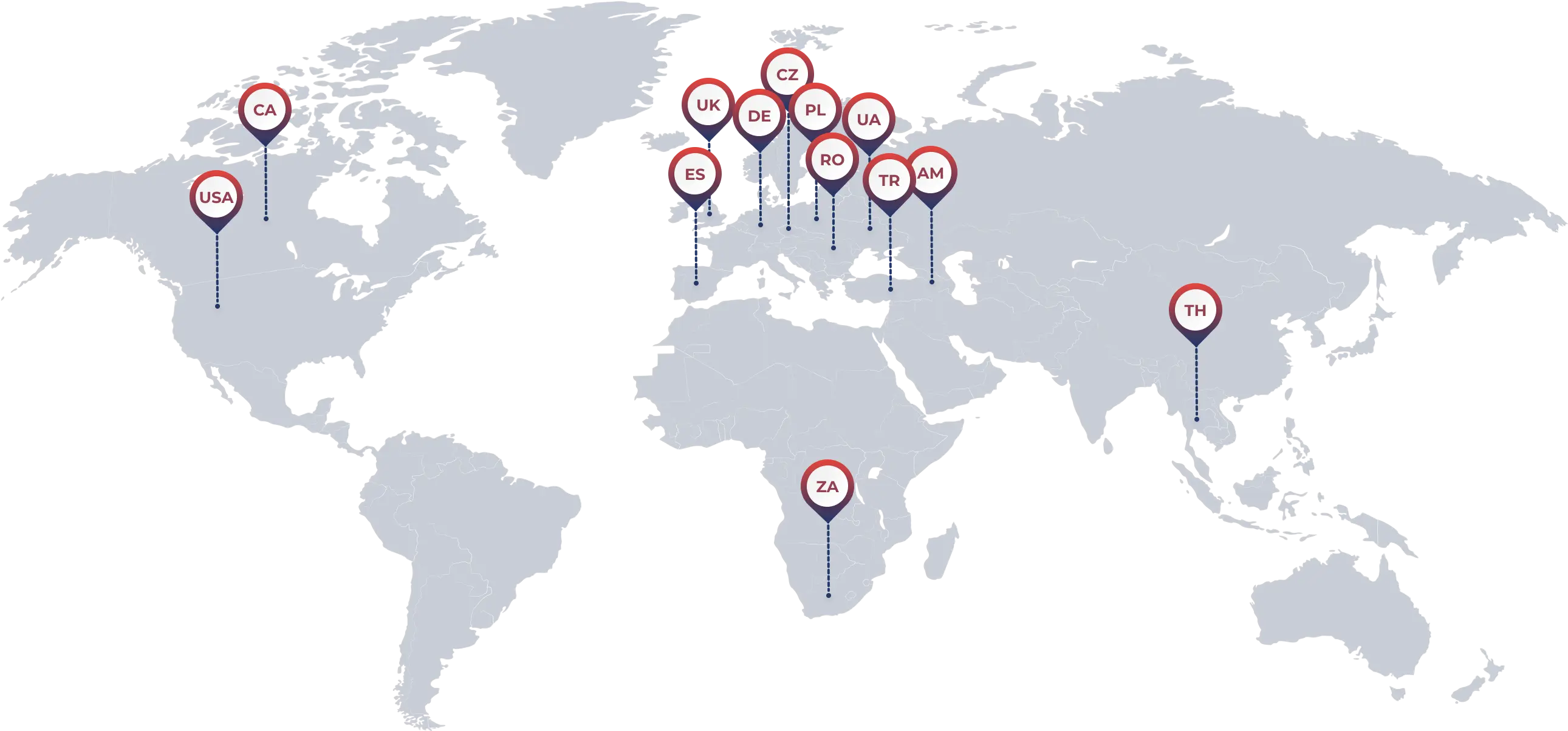 Our team members around the world