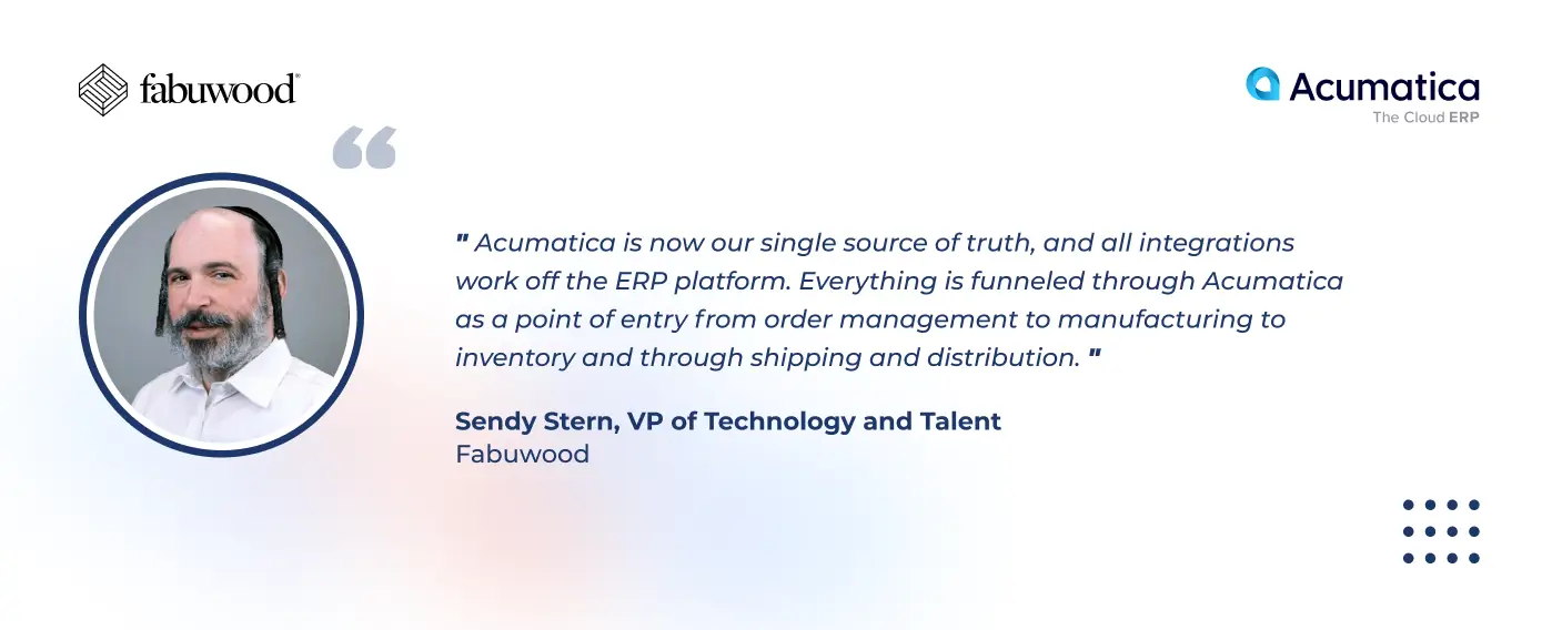 Quote 4 from VP of Technology at Fabuwood